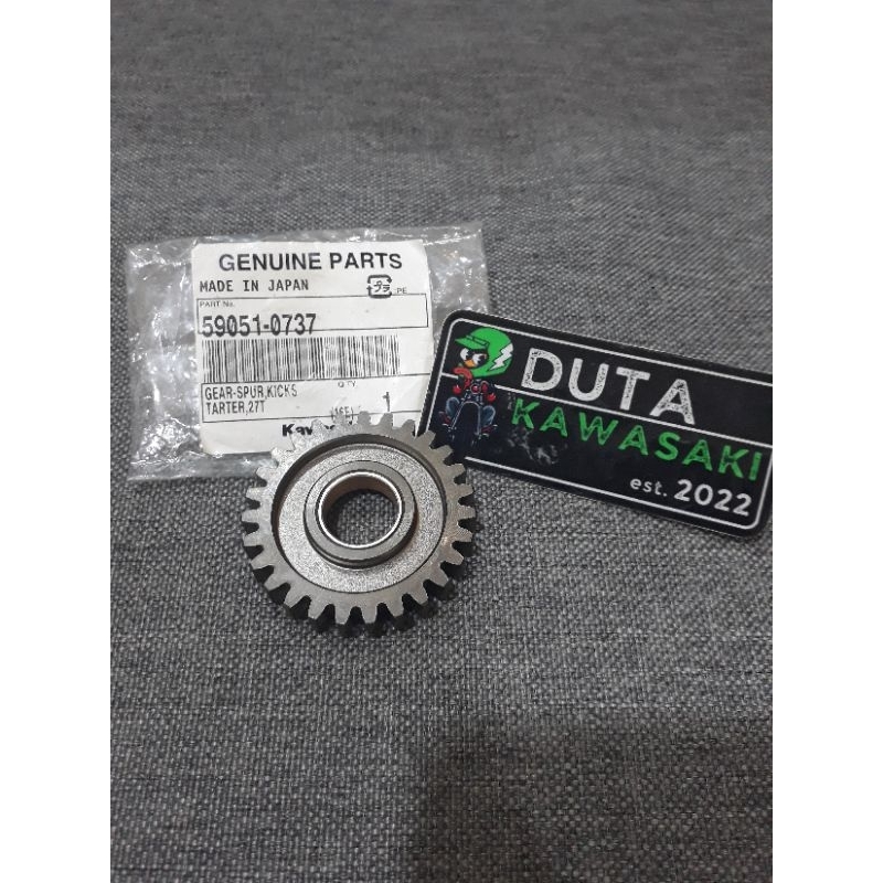 Gir Spur Gigi Selah Engkol Gear Kick Stater 27T Ninja 150 S R RR Original Kawasaki