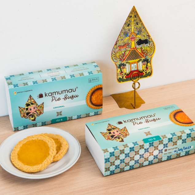 Pie Susu kamumau isi 6 oleh oleh khas Jogja