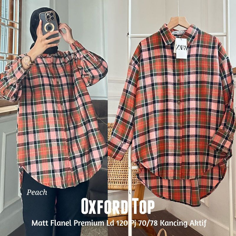 OXFORD BLOUSE WANITA