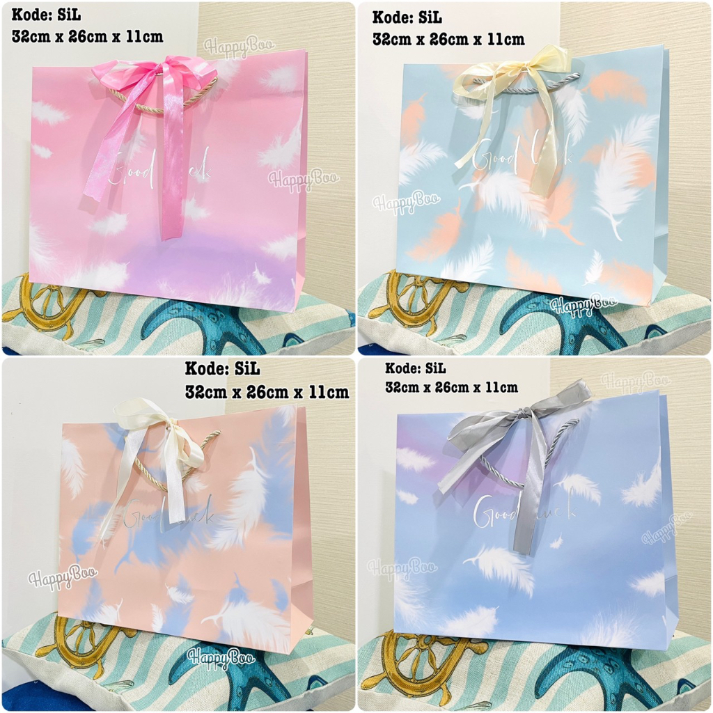 bag paper bag large besar tas kado goodie bag ts kertas sil besar Large gift bag hampers