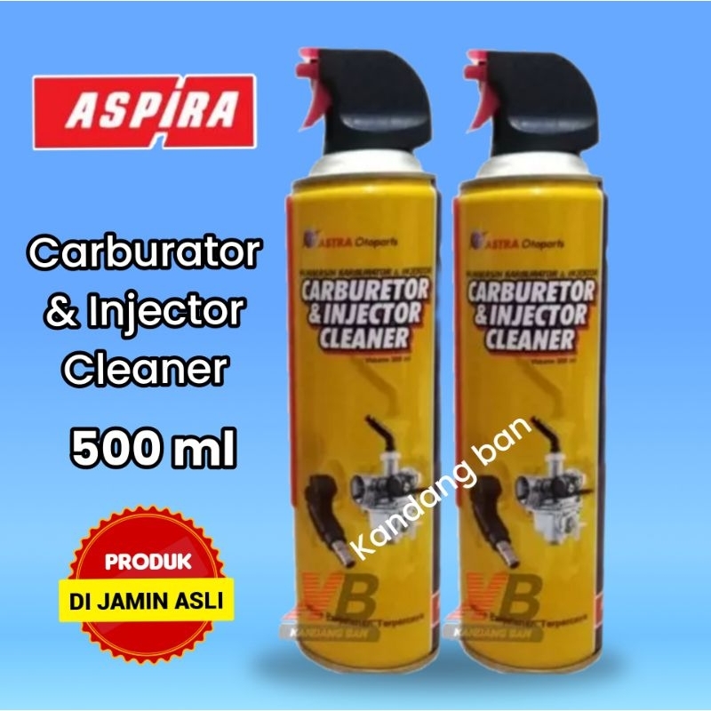 CARBURATOR &amp; INJECTOR CLEANER ASPIRA 500 ML 100% ORIGINAL