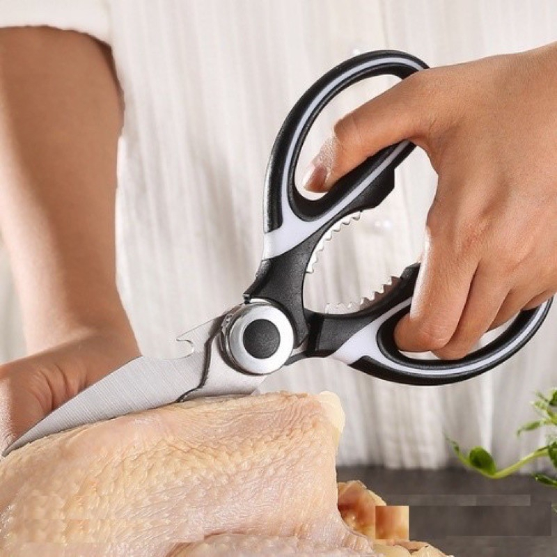 [DEASTORE] GUNTING DAPUR SERBAGUNA I GUNTING AYAM DAGING IKAN STAINLESS STEEL MURAH | GUNTING BESAR DAPUR I KITCHEN MEAT SCISSORS STAINLESS