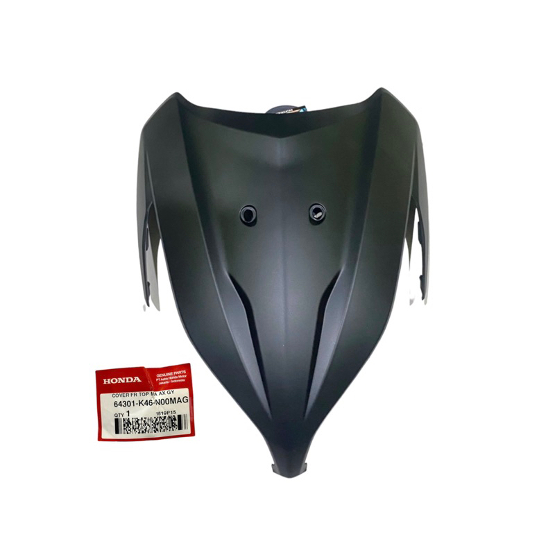 cover fr top panel depan dasi tameng depan honda vario 110 esp original asli ahm 64301K46N00MAG
