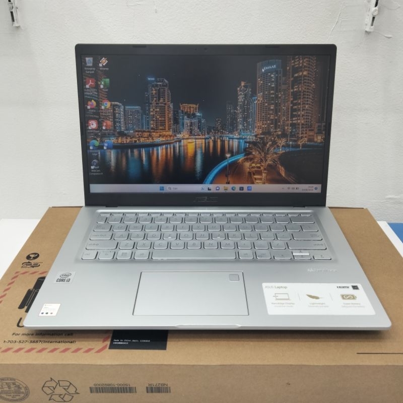 Laptop Asus Vivobook A416JA Intel core i3 1005G1 RAM 12GB SSD 512GB LIKE NEW FULSET