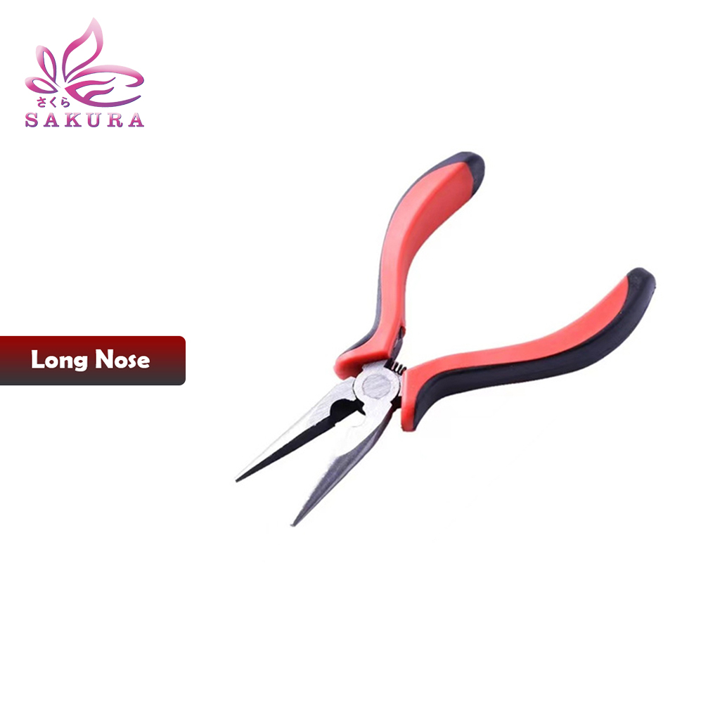 TANG COMBINASI CUTTER LONG NOSE MINI PLIERS 4,5 INCH-SOSOYO