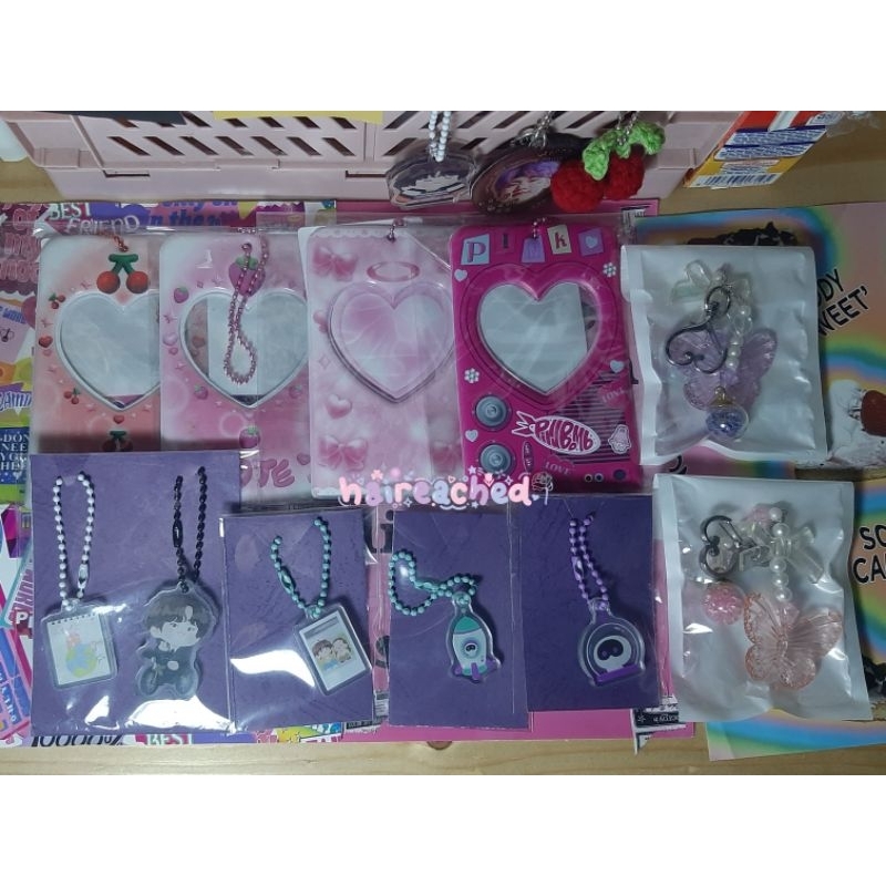 READY STOK KEYRING JINJOO WOOTTEO ASTRONAUT JIN BTS, CARD HOLDER PC CAHOL DUCKY WORLD OFFICIAL NEW