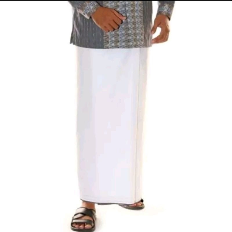 Sarung Putih Dewasa