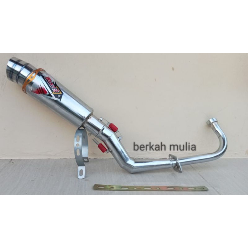Knalpot racing BEST 3 untuk semua motor METIK mio sporty.fino.soul gt