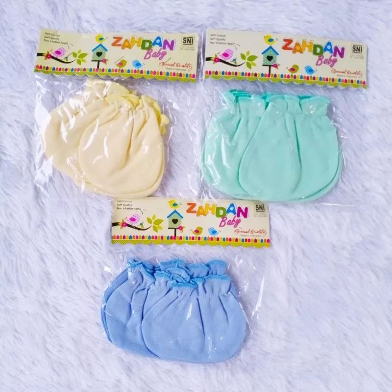 zahdan stk/sarung tangan dan kaki newborn