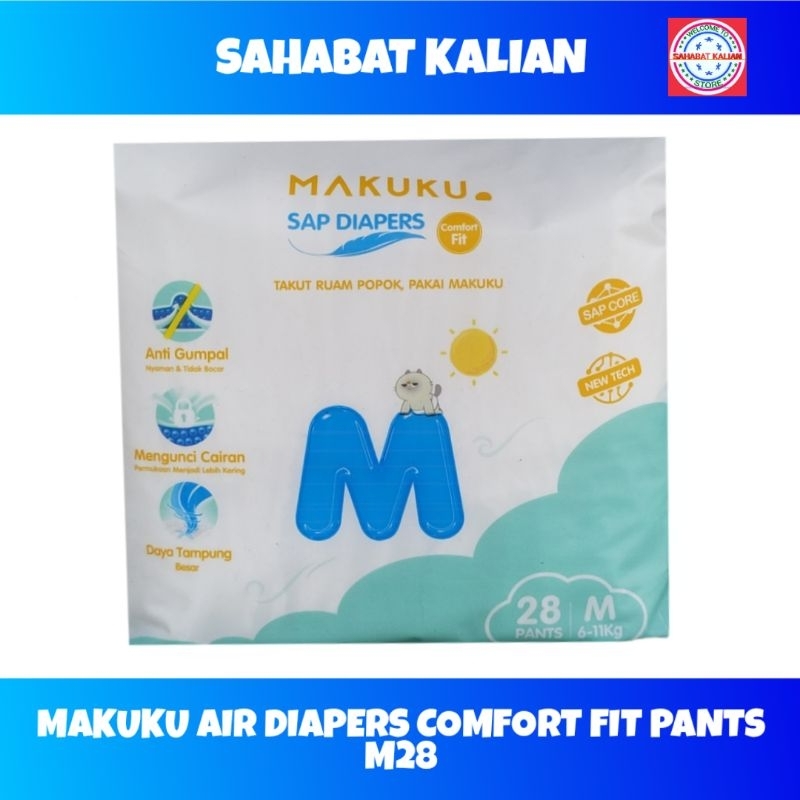 Makuku Comfort Fit NB, S, M, L , XL dan XXL