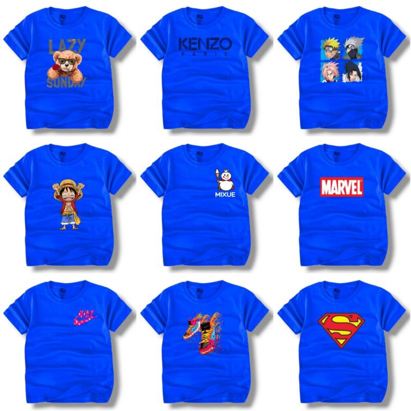 PROMO...!!!BAJU ANAK//KAOS ANAK//PAKAIAN ANAK//KAOS KARAKTER//SUPERHERO//KARTUN//REALPICT//TERLARIS//TERMURAH//USIA 1-9 TAHUN//TERLUCU/