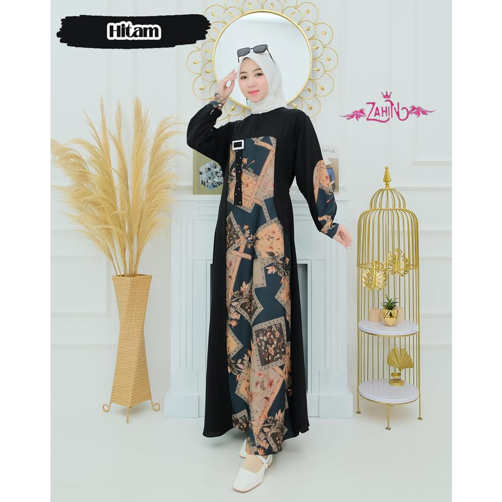 PREMIUM LAURA ALLORA ZAHIN TERBARU adem syari muslim fashion wanita remaja ootd terbaru