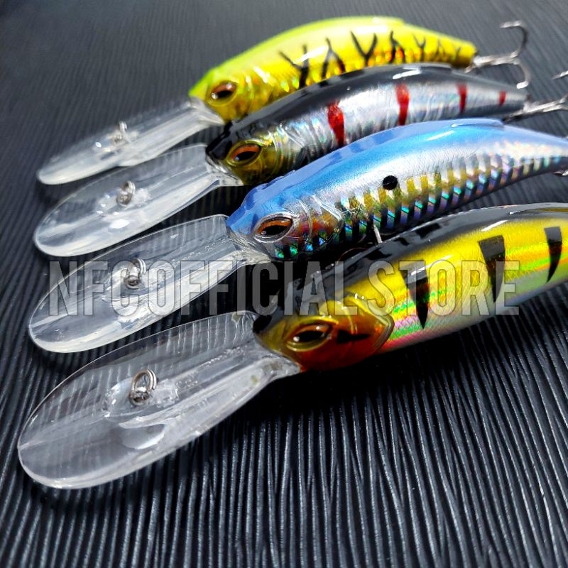 Lure Minnow Lidah Panjang 13 cm 17 gram Hook Extra Strong BEST KILLER ACTION