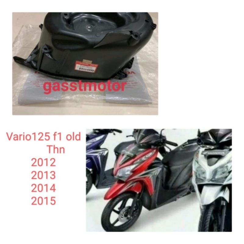 BOX BOK BAGASI VARIO 125 BOK BAWAH JOK VARIO  125 OLD TH2013-2015 ori&amp; kawe