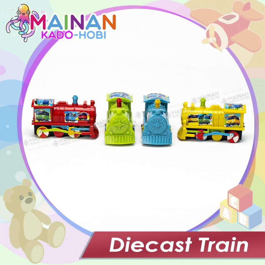 MAINAN KADO HOBI ANAK MINIATUR DIECAST CAR MOBIL KERETA TRAIN TAYO