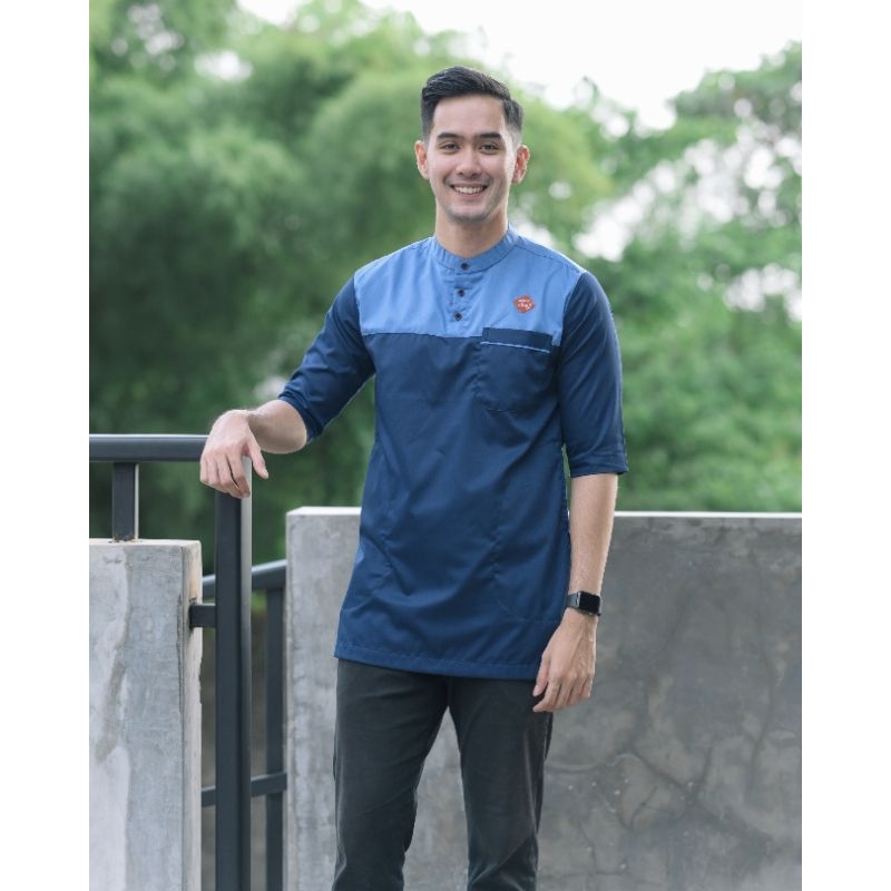 Baju Koko Terbaru Lengan 3/4 Kurta Modern