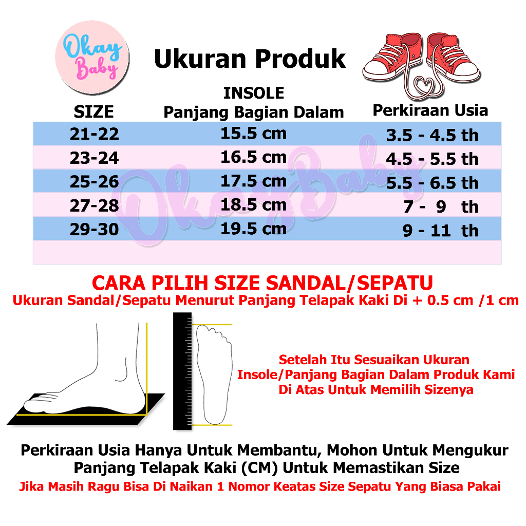 Okaybaby B326 Sandal SLOP Anak Perempuan Rabbit Lucu Import Lembut Sendal Kekinian