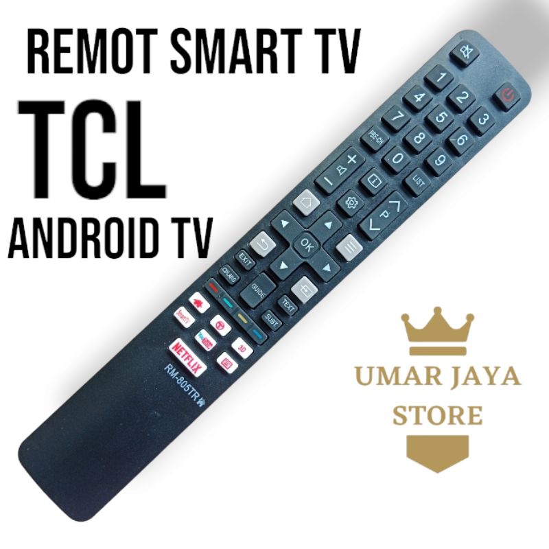 REMOT TV LED SMART TV TCL ANDROID  REMOTE TV ANDROID TCL