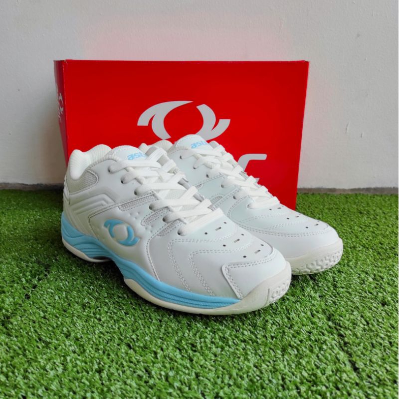 Sepatu Badminton Astec Geri White Original