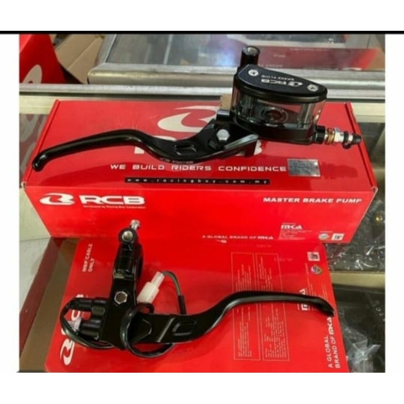MASTER REM RCB HANDLE REM RCB SET KIRI KOPLING KANAN REN 14mm VARIO BEAT SCOOPY RXKING NINJA