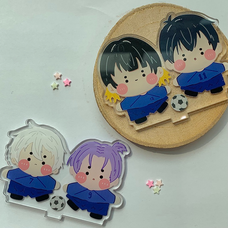 blue lock acrylic stand / standee