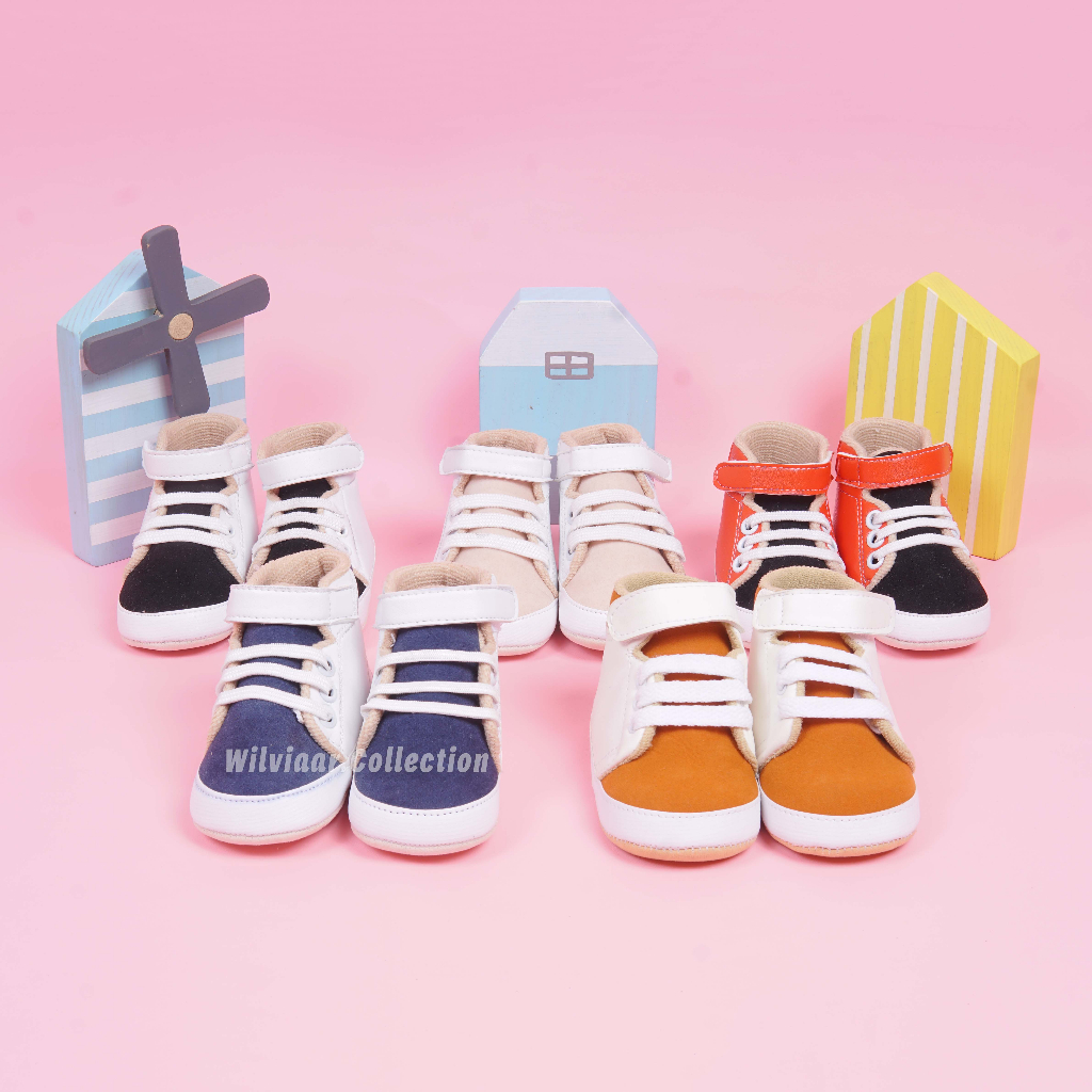 Sepatu Bayi Laki Laki 0 - 18 Bulan / Sepatu Prewalker Bayi Laki Laki / Prewalker Bayi Laki Laki