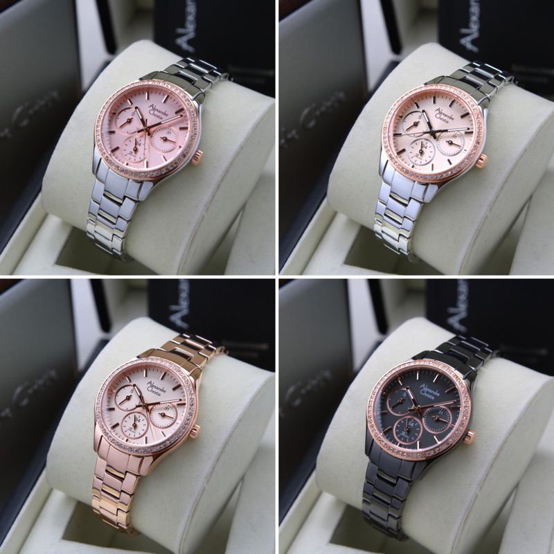 JAM TANGAN WANITA ALEXANDRE CHRISTIE AC 2A66 BF / AC2A66 / 2A66 ORIGINAL GARANSI 1 TAHUN