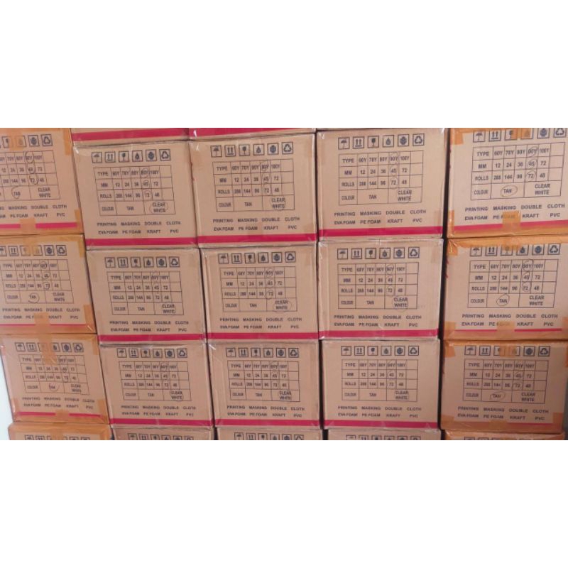 

lakban grosir 1 dus isi 72 coklat dan bening