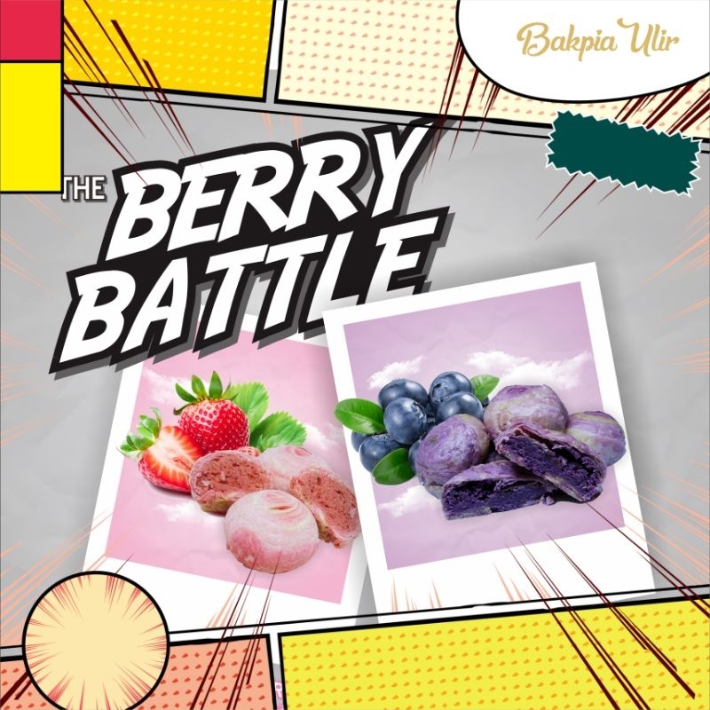

Bakpia Ulir Bakpia Kering Mix Berry (Blueberry dan Strawberry) oleh oleh Surabaya isi 10/box