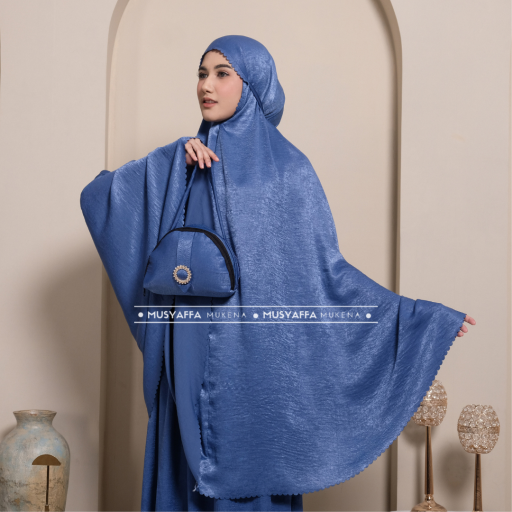 MUSYAFFA - Mukena Dewasa Mewah Santorini Premium 2in1