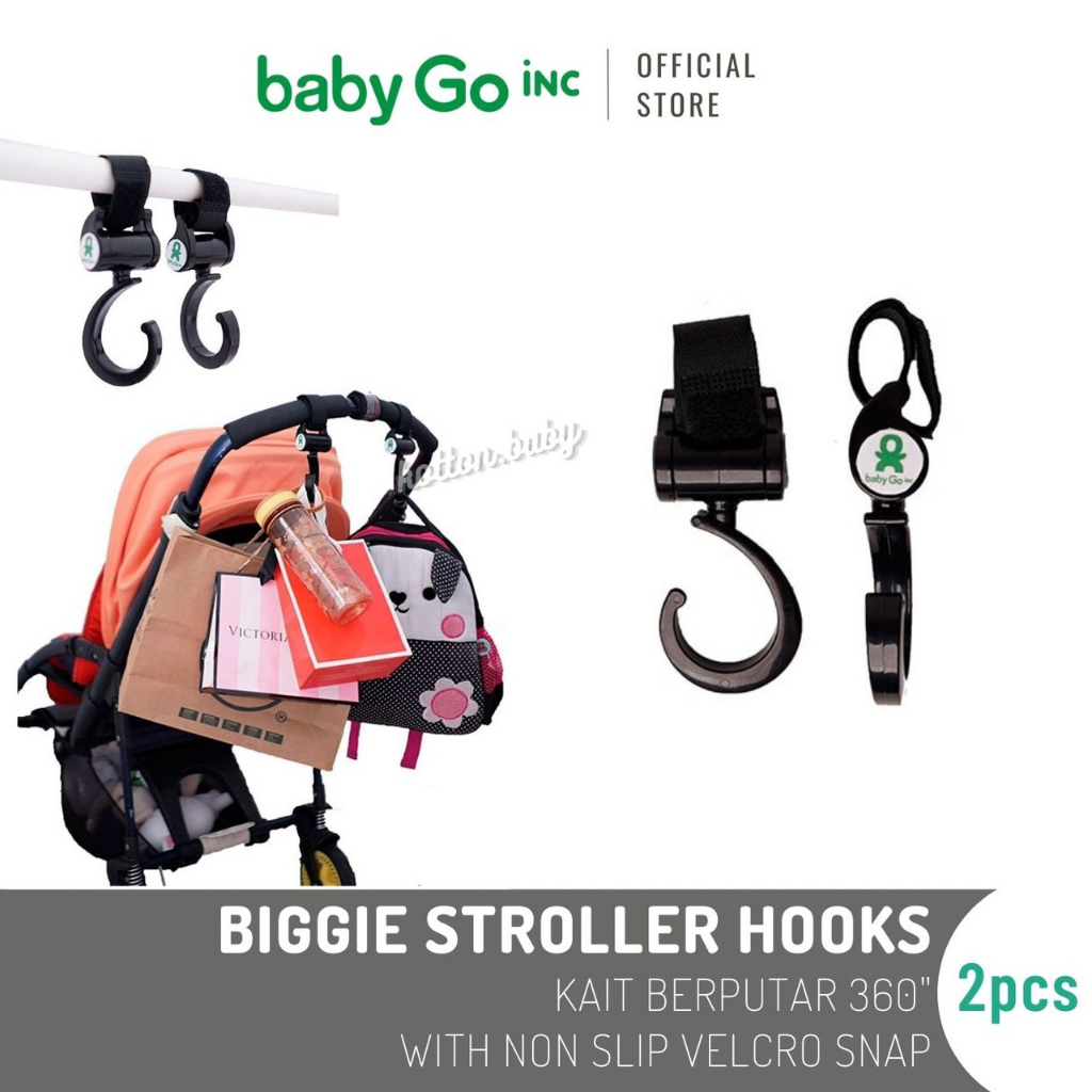 BabyGO Inc Biggie Stroller Hooks
