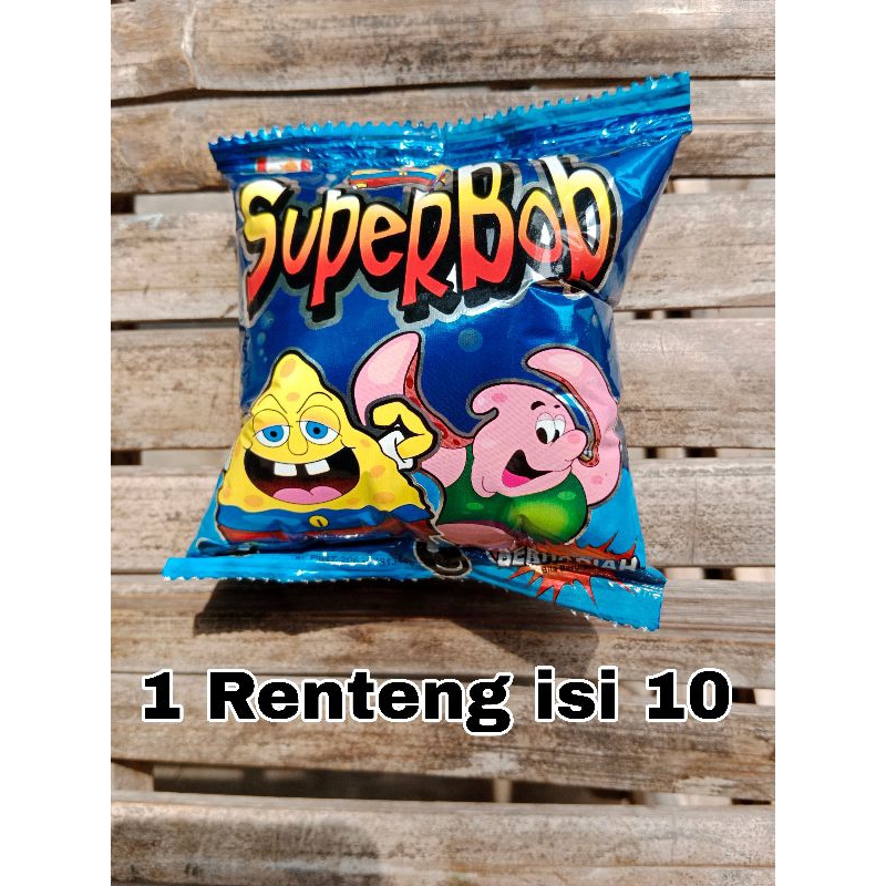 

Snack SuperBob 1 Renteng Isi 10