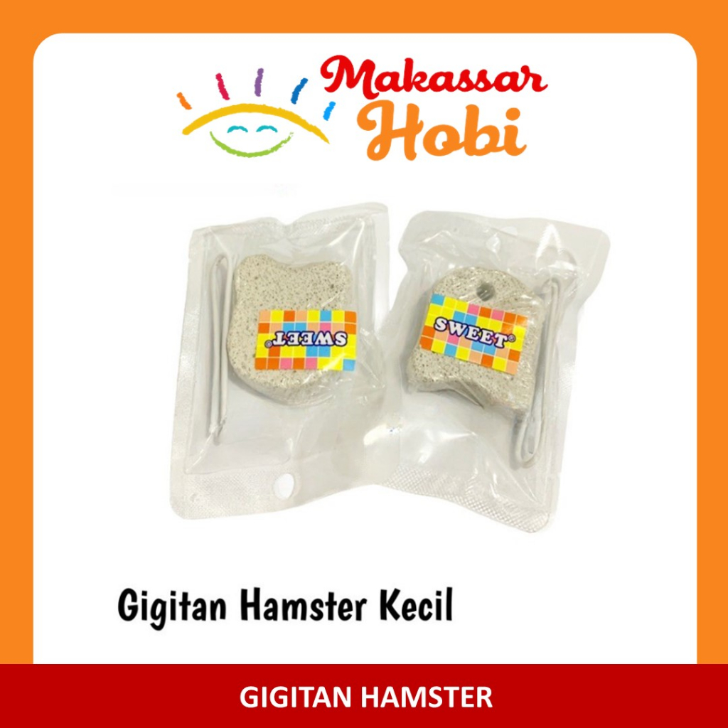 Batu Gigitan Hamster Pengasah Gigi Gnawing Stone Aksesoris Kandang