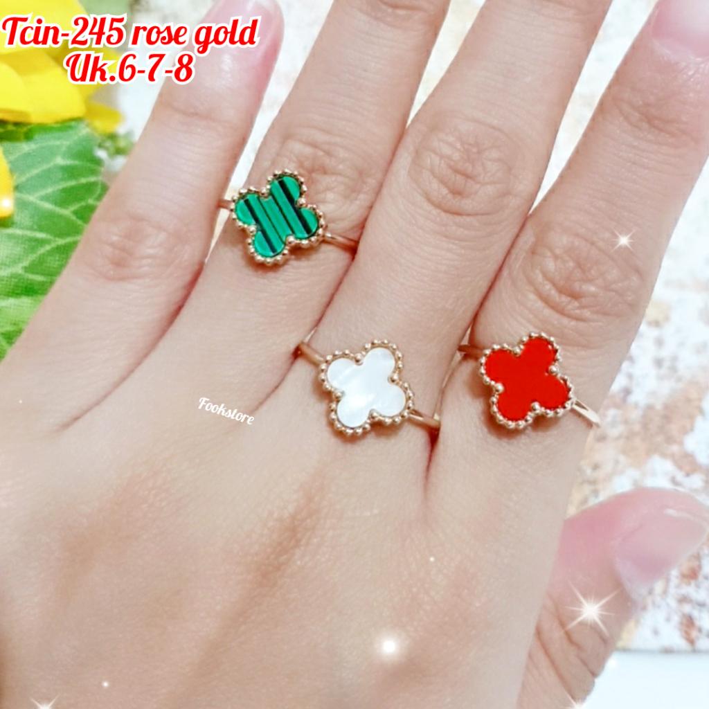 CINCIN TITANIUM DEWASA ANTI KARAT FASHION KOREA/TCIN-244/TCIN-245