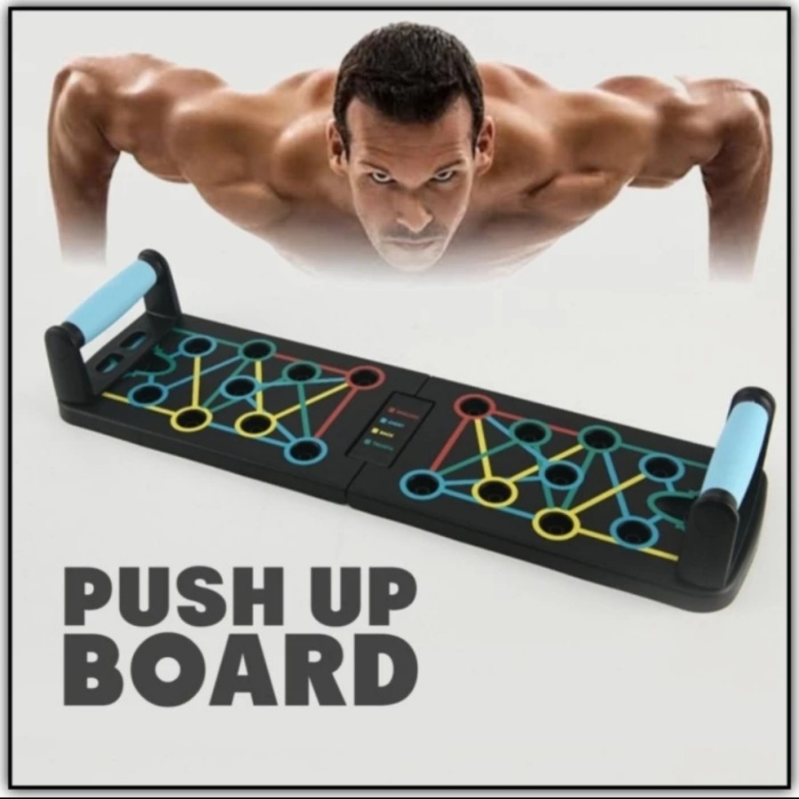 Push Up Board Papan Pushup Support Training Home Gym Fitness Olahraga