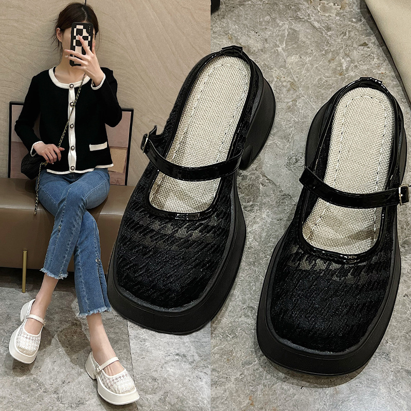 COD POS 460 Sepatu Sneakers Selop Brukat Wanita Premium