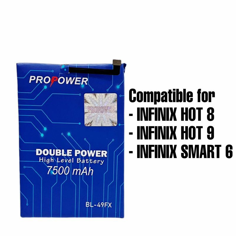 BATERAI PROPOWER BL-49FX FOR INFINIX HOT 8 / HOT 9 / SMART 6