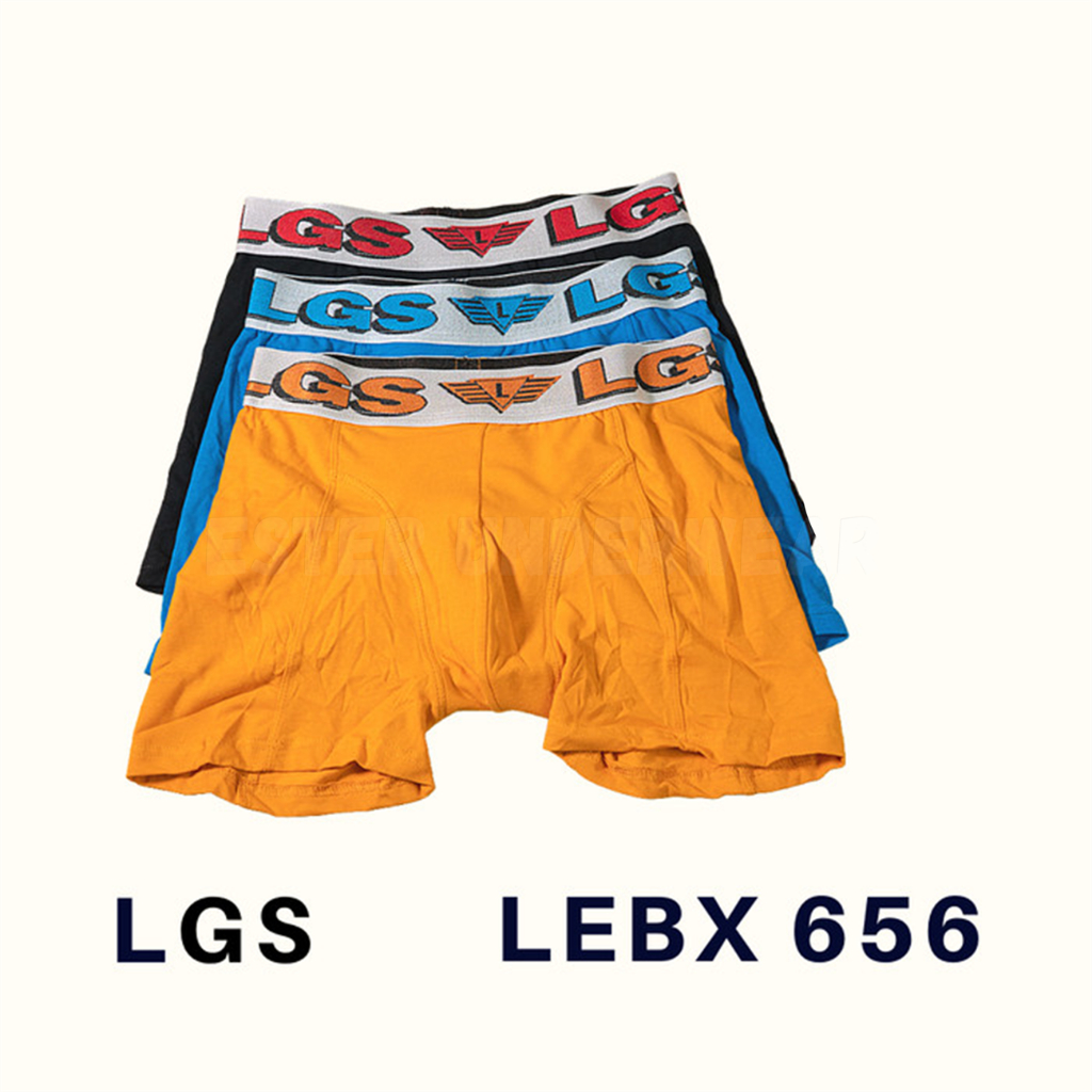 Celana Boxer LGS 656 ISI 3 PCS |CELANA BOXER LGS PREMIUM