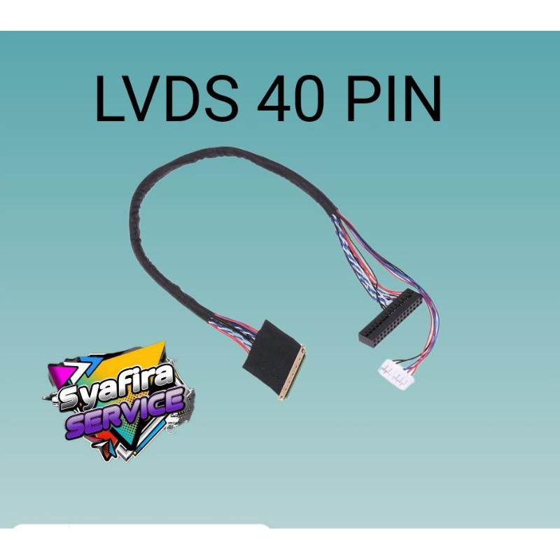 LVDS IPEX 40 PIN EKS LAPTOP 10-14 INCH