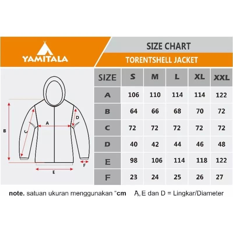 Yamitala Jaket Outdoor Torentshell Ultralight