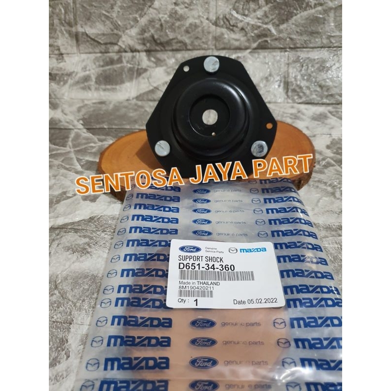 KARET SUPPORT DEPAN MAZDA 2 FORD FIESTA ORIGINAL 1PC