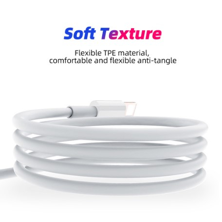 FUXOON KABEL DATA TYPE-C TO LIGHTNING 100CM