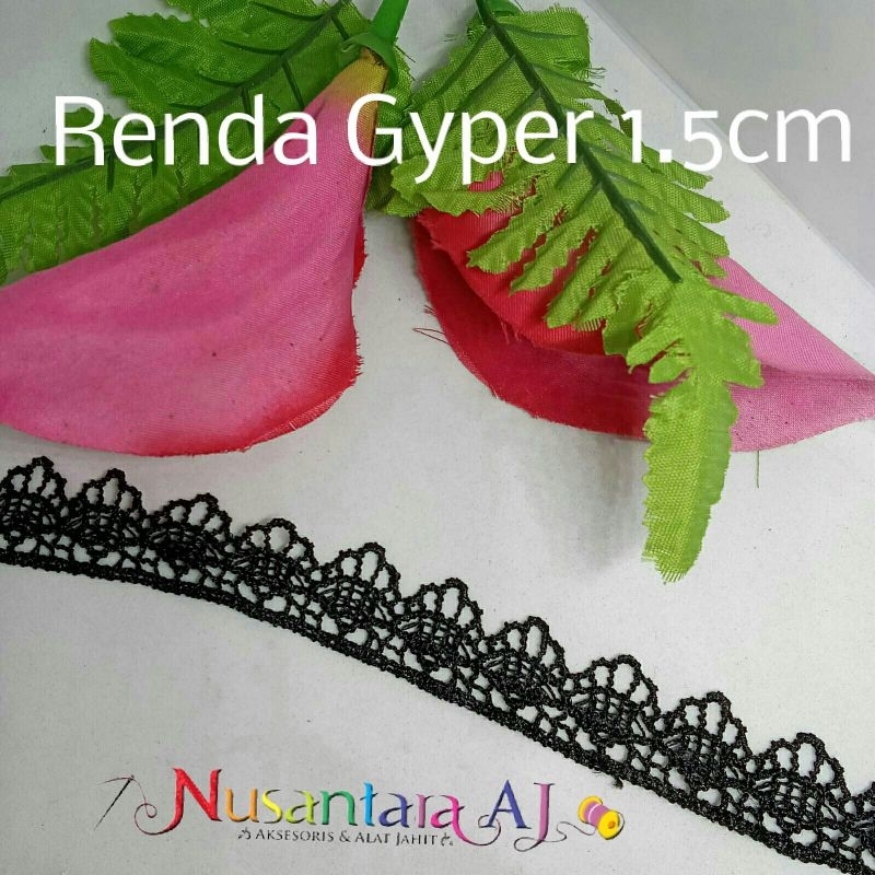 Renda Gyper / Renda Giper kecil per roll