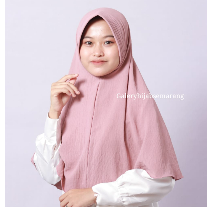 Bergo Maryam Crinkle Air Flow Pet