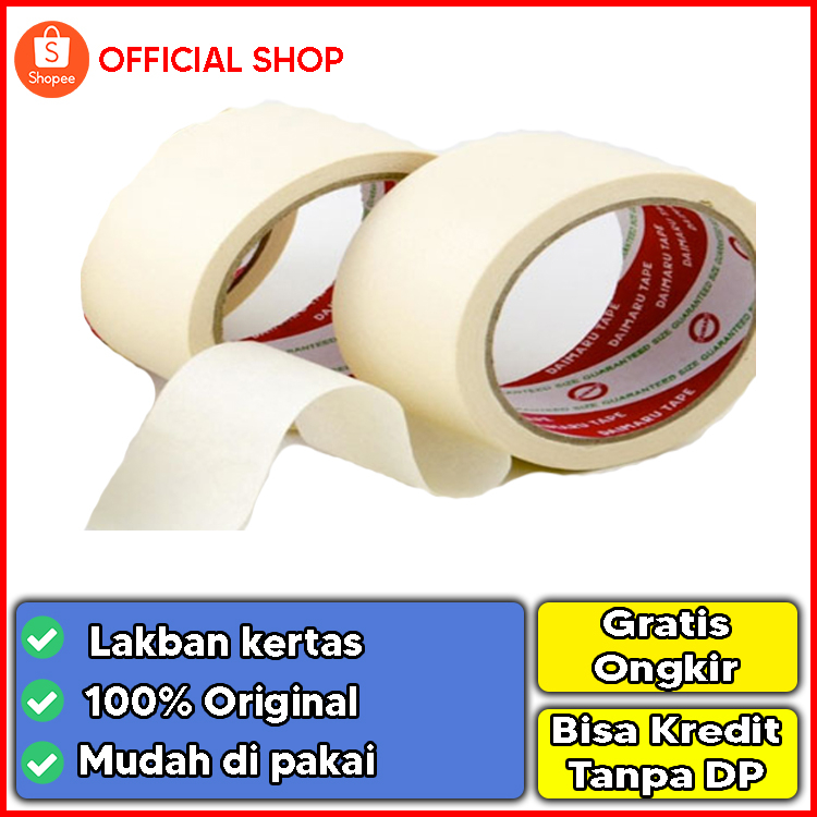 

Kertas / Masking Tape / Solatip Kertas / Selotip Kertas 1