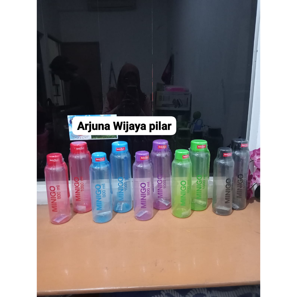 Minigo Botol Minum Basic Home (LION STAR) - 800 ml &amp; 1000 ml