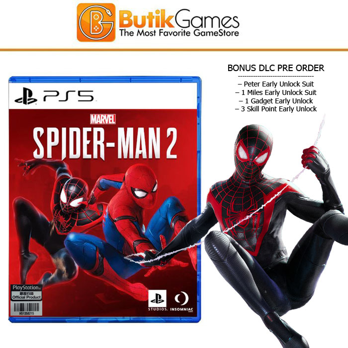 Marvel Spider-Man SpiderMan Spider Man 2 PS5