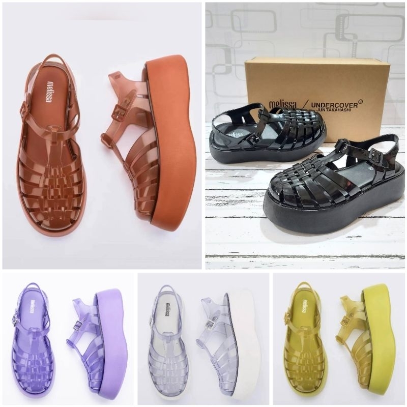 Melissa Possession Plato wedges woman