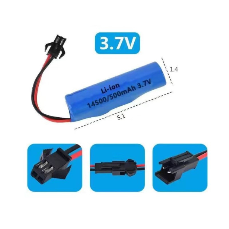 Mainan Anak BATERAI CHARGER Batrei Cas Remote Control 3.7v 500mAh