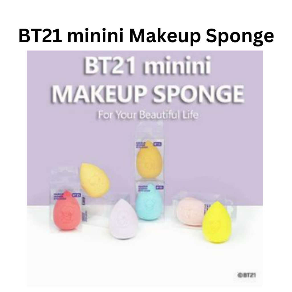 BT21 minini Makeup Sponge